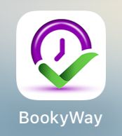 BookyWay začetni zaslon